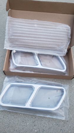 Tailpipe Covers Stainless Steel