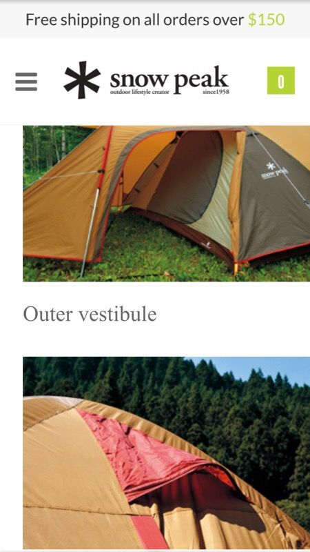 Camping tent