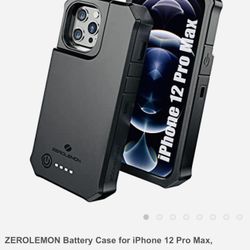 ZEROLEMON iPhone 12 Pro Max Charger Case. 10,000 mAh