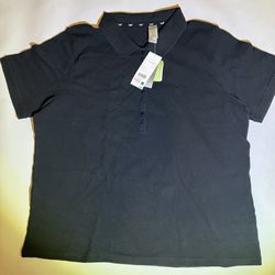 Lizgolf Womans Polo Collar Shirt Plus Size 2X