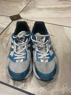 ASICS Running Sneakers White and Blue