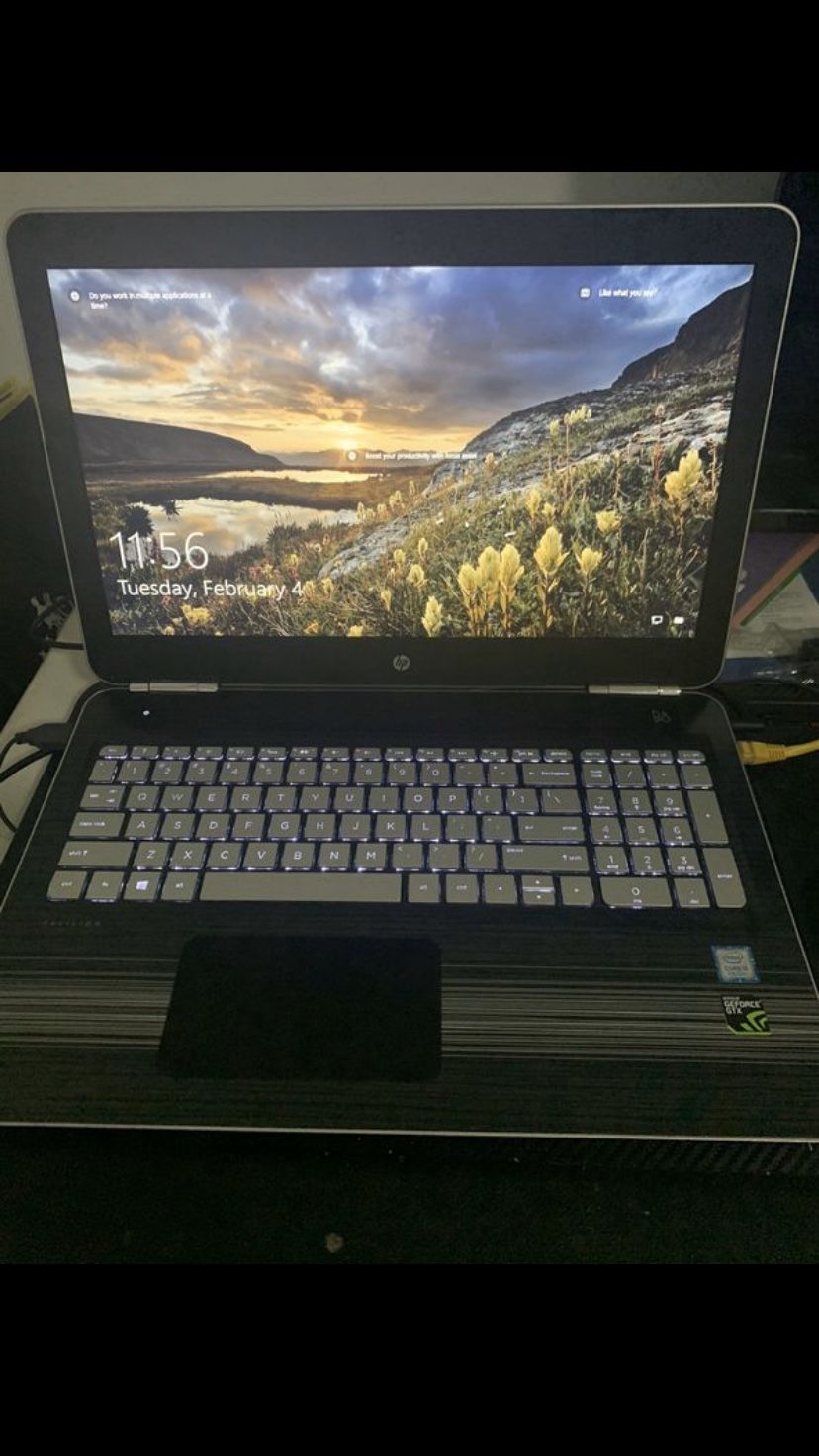 HP intel i5 7300, gtx1050 6gb Gaming Laptop