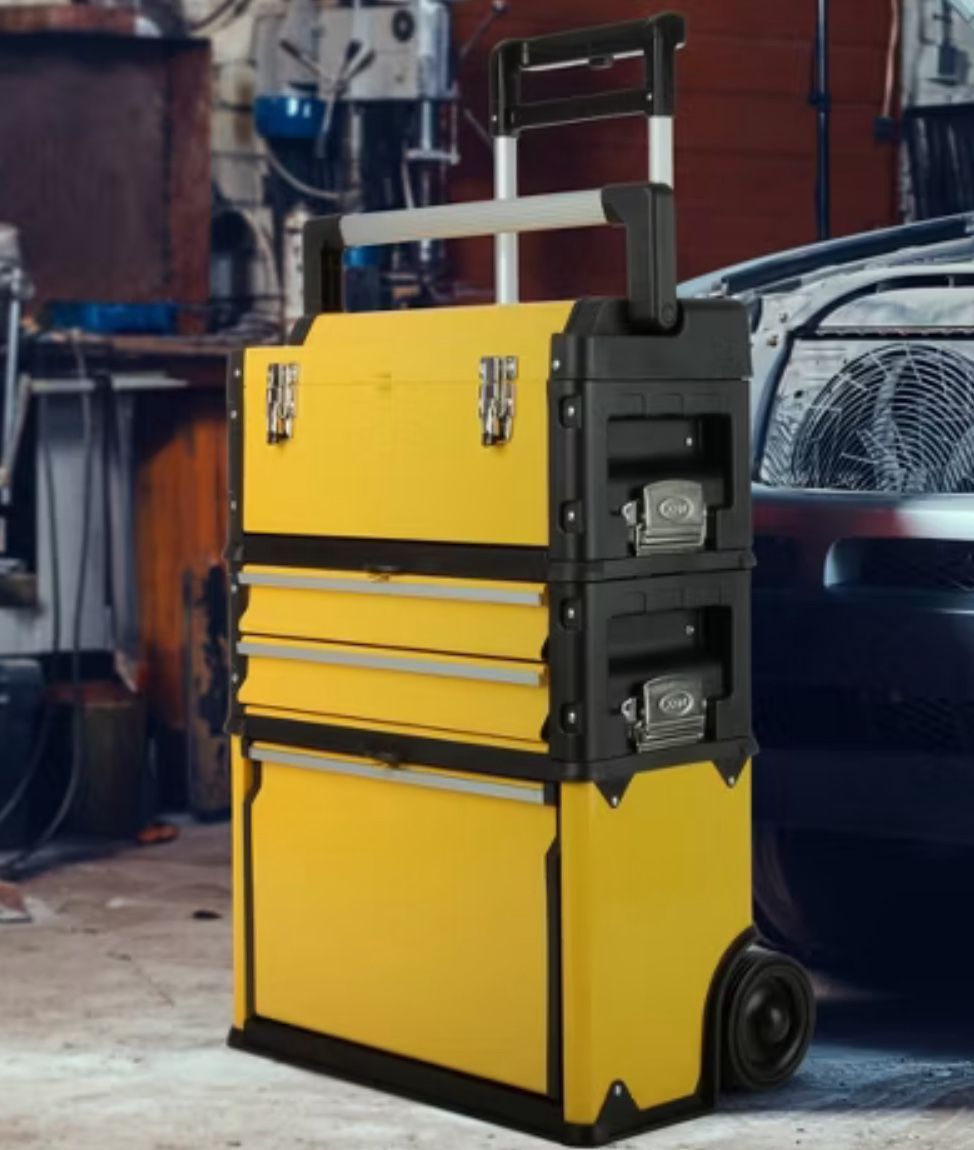 Portable tool box / tools organizer with wheels - NEW