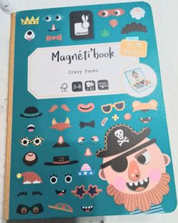 Magneti'Book-Crazy Faces-70 piece