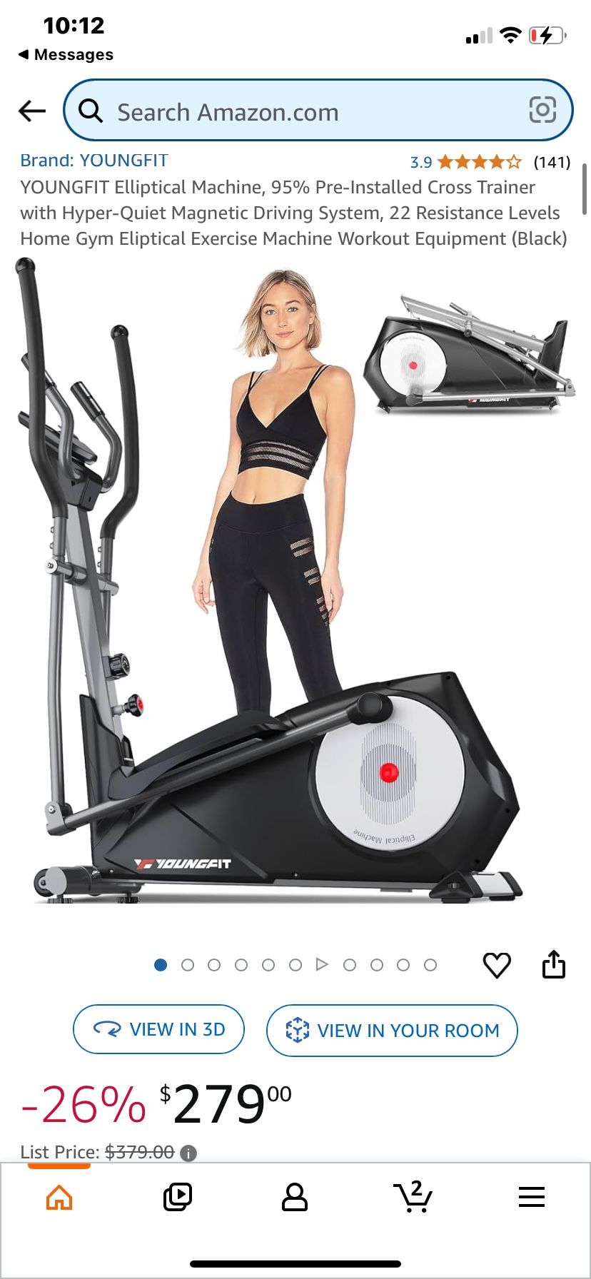 Elliptical machine