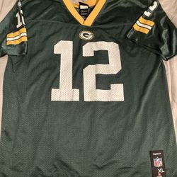 Kids Aaron Rogers Jersey Size XL   ( Used )