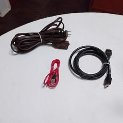 15 Foot Extension Cord And Cables All For 