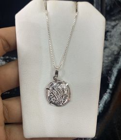 Atocha silver coin necklace