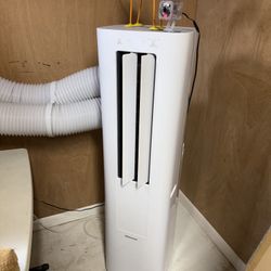 8000 BTU portable ac by Hisense extra strong blower (tall and thin!) less than 1 week run time

Tusc
