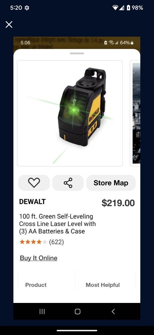 Dewalt Laser