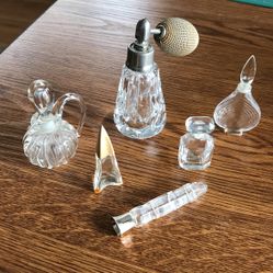 Vintage Perfume Bottles Great Shape