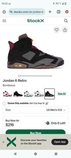 Air Jordan 6 Retro Bordeaux