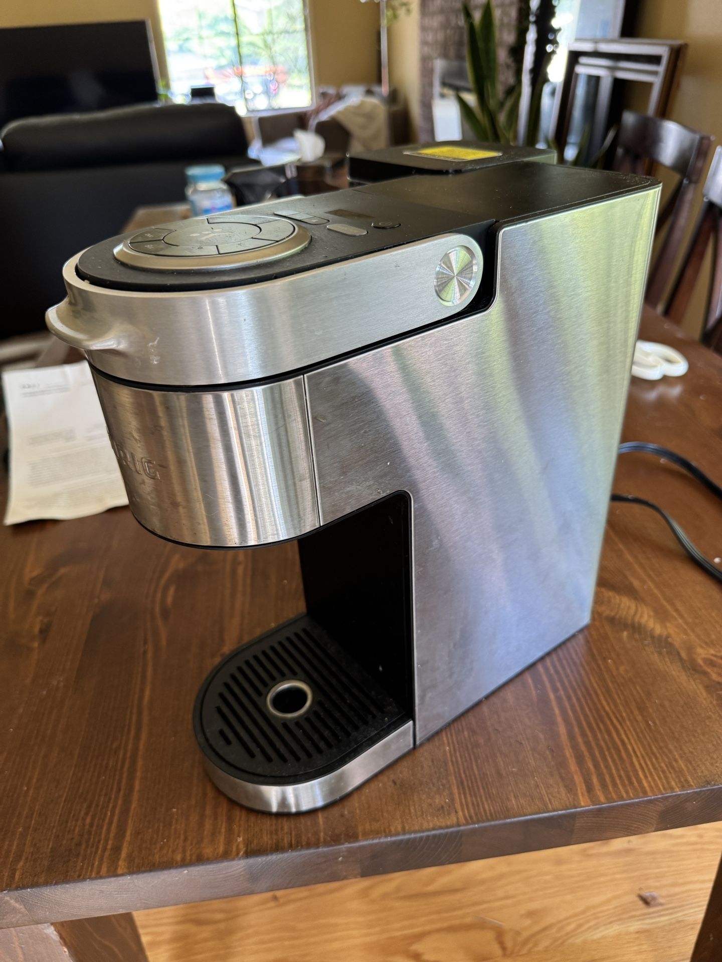Keurig K pod coffee machine...