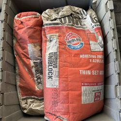 Adhesive /mortal/ uniblock