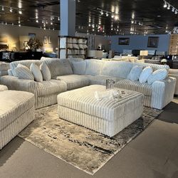 Light Grey 3PC Sectional Couch