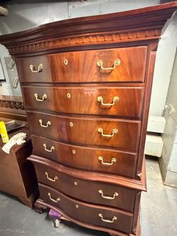 Tall Mahogany Chest of Drawers