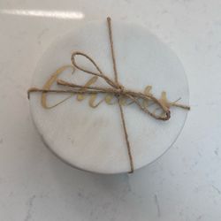 Cheers Marble Coasters