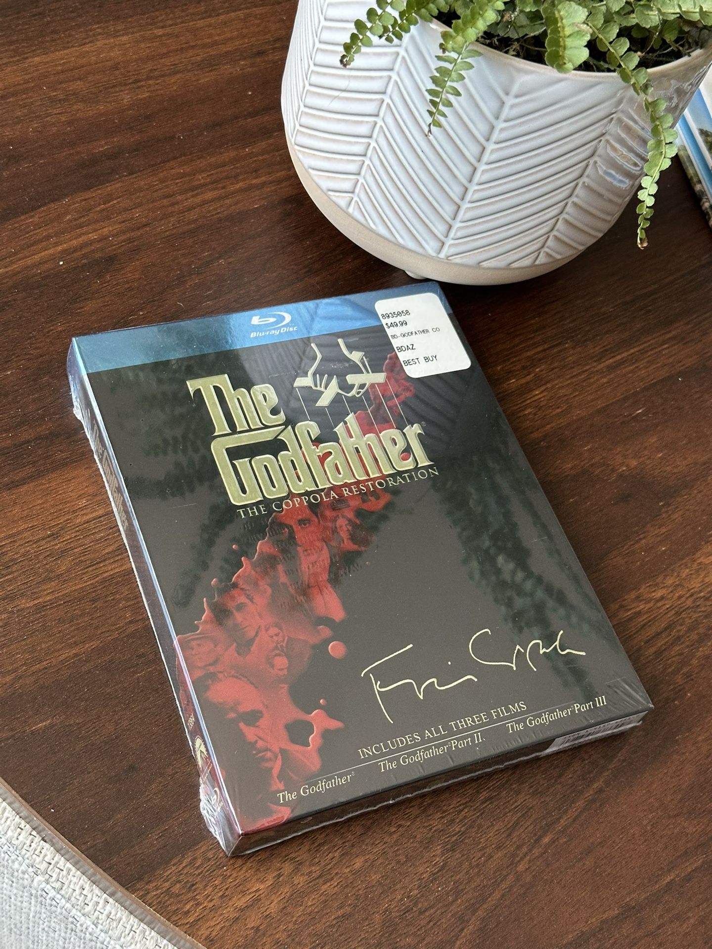 🎬 The Godfather Trilogy – The Coppola Restoration – Blu-ray Box Set – Brand New Sealed – $25 FIRM