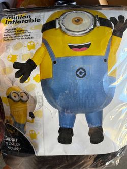 Inflatable Minion Adult Size One Size