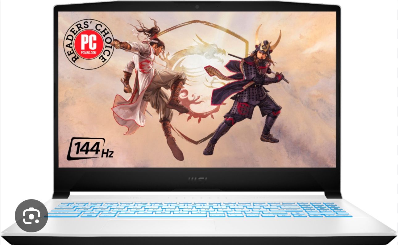 MSI - Sword 15.6" Gaming Laptop - Intel Core i7 - NVIDIA GeForce RTX 3050 Ti - 512GB SSD - 8GB Memory - White