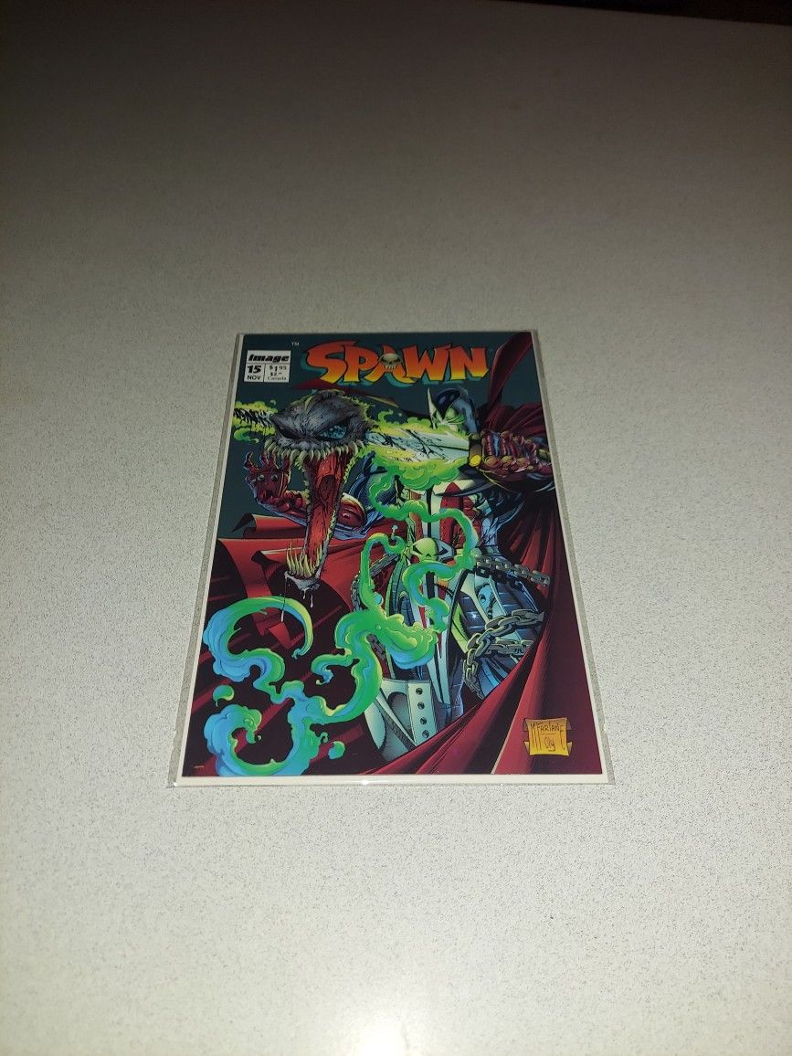 1993 SPAWN #15 COMIC BAGGED AND BOARDED 