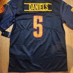 NFL Washington Commanders football uniform No.5 Jayden Daniels jersey 