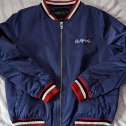 Forever 21 Tiger-Los Angeles Bomber Jacket, Size 0X