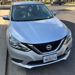 2019 Silver Nissan Sentra SV