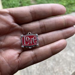 James Avery Retired Enamel Love Charm $160 With Shipping Or $155 Pick Up 