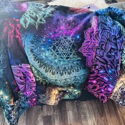 Electro Threads Mandala Galaxy Cloak 2