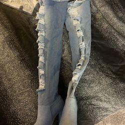 High Jean Boots 