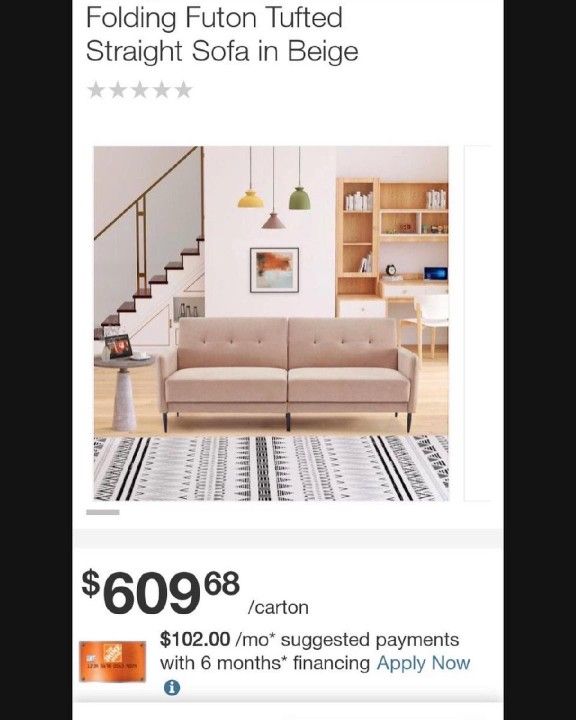 Futon Bed Couch Recliner Brand New
