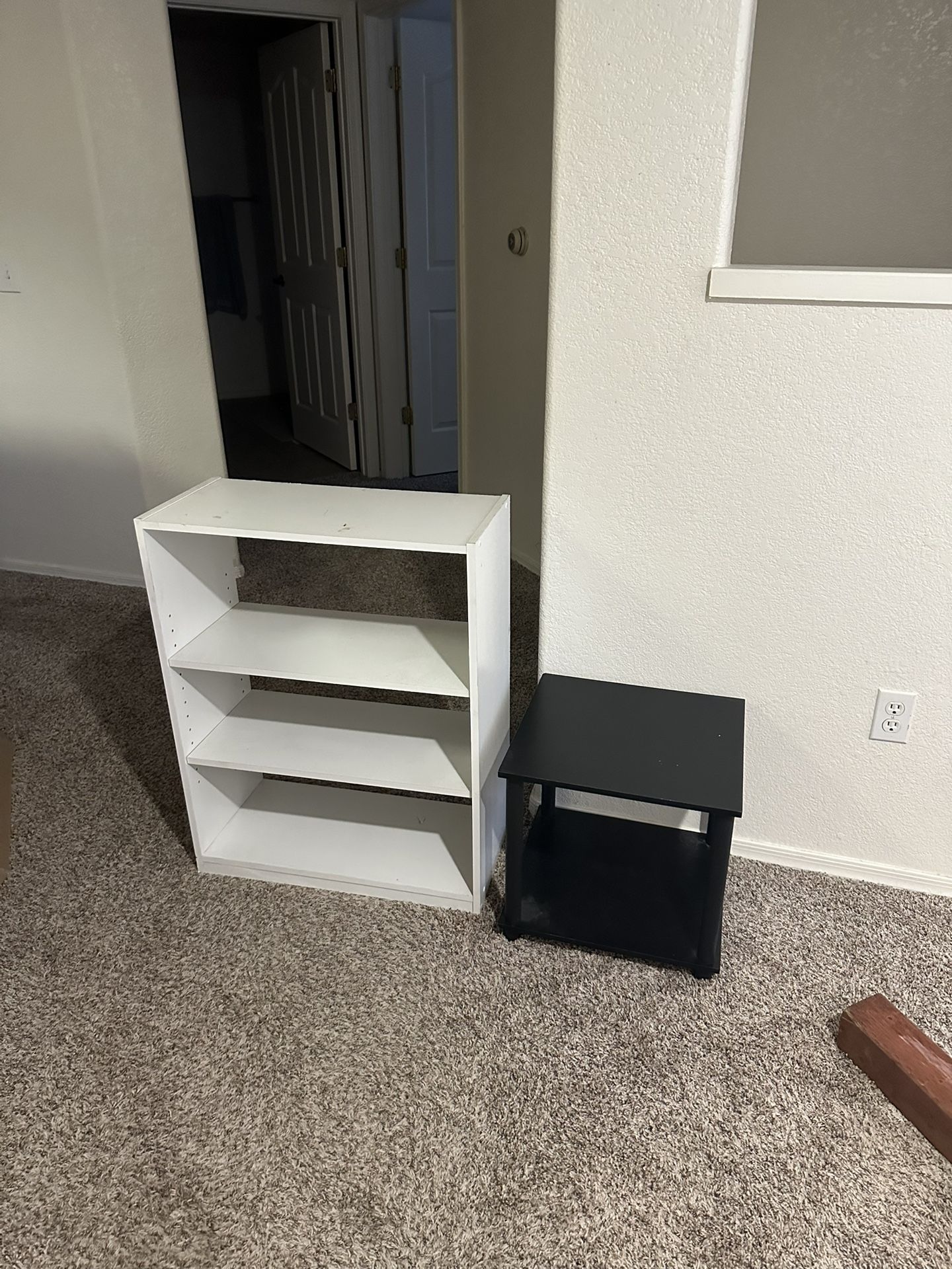 Free Book Shelf And Small Table