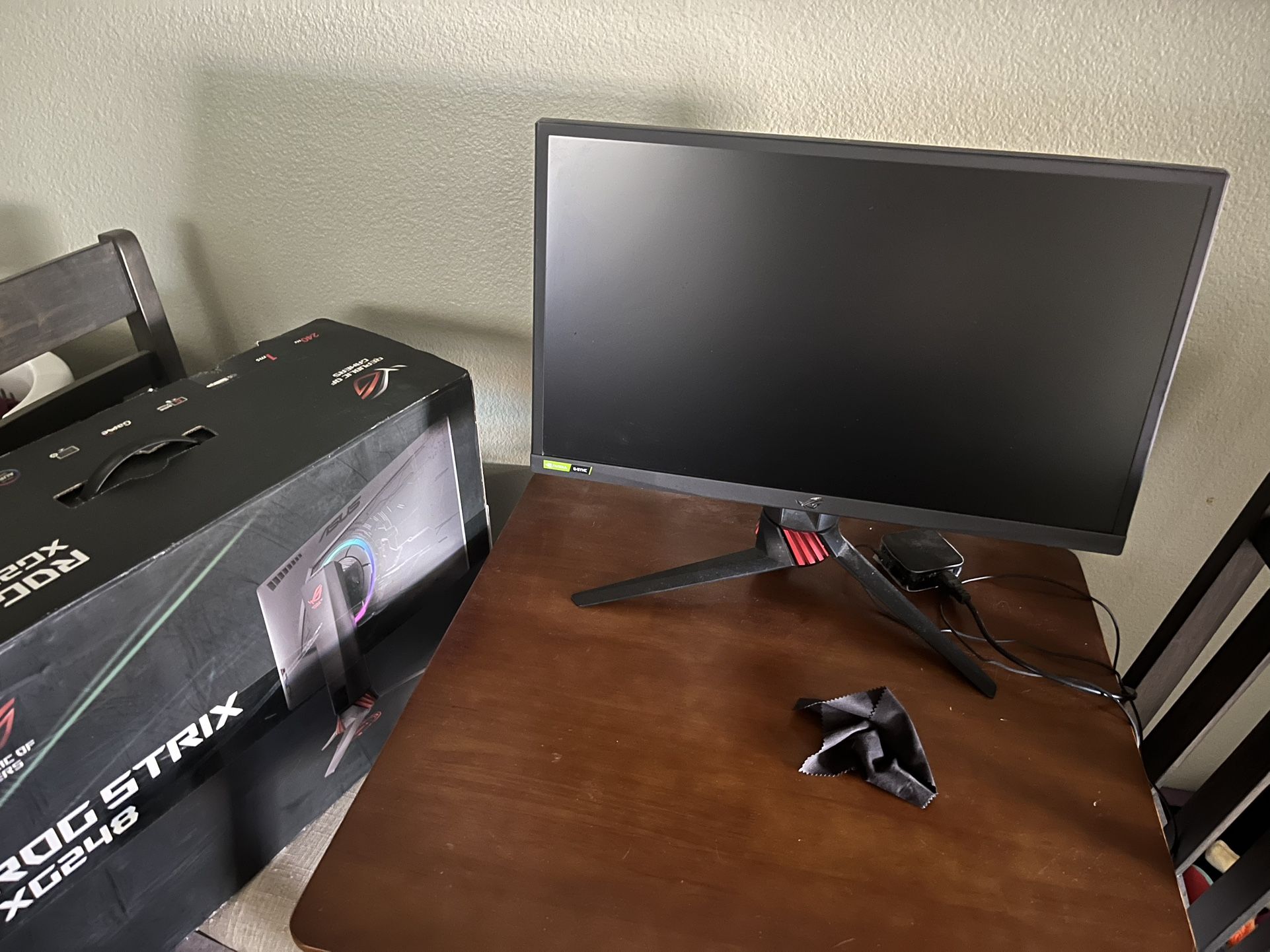 24” Asus ROG Strix XG248Q 240hz 1ms Gaming Monitor