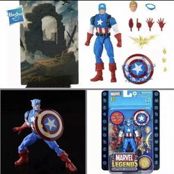 Captain America 🇺🇸 Marvel Legends 20th Anniversary Figure Comics Cgc
