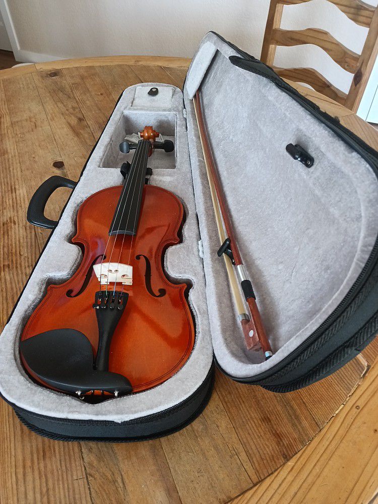 Violin 4 /4 With Case Bow And Rosen
