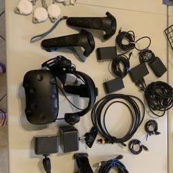 HTC Vive VR kit w/ cable mounts