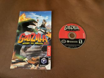 Nintendo Game Cube Game  ...Godzilla Destroy All Monsters Melee