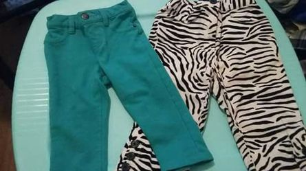 Baby girls pants size 12 - 18mos - 18 - 24mos