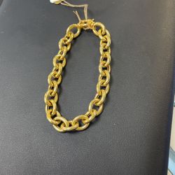 18k 13g 7.5” Rolo Bracelet 
