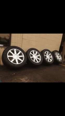 20" CHROME GM YUKON DENALI WHEELS AND TIRES