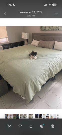 King size bed