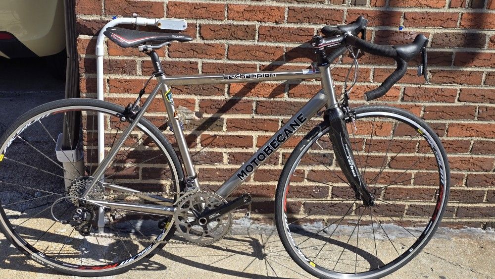 Motobecane Le Champion 53cm Titanium 20-speed Road Bicycle....
