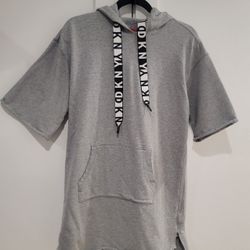 DKNY Womens Hoodie Fitness Dress. Size Small.