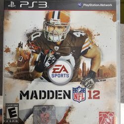 Madden 12 PS3 