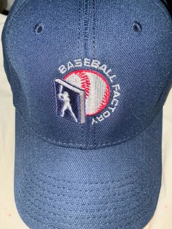 That’s a Baseball Factory navy baseball cap
