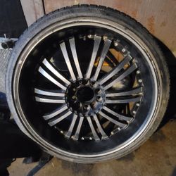 225/35/20 Single Wheel