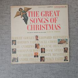 The Great Songs Of Christmas Album Three Vinyl