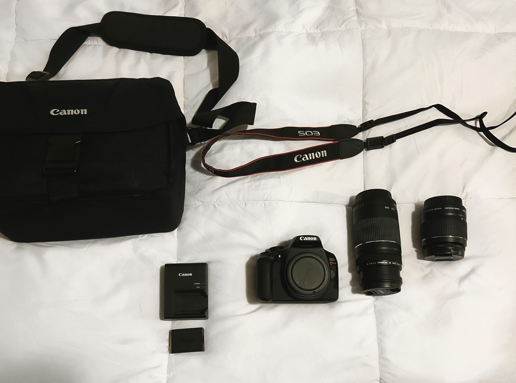Canon EOS Rebel T6 DSLR Kit (Two Lens)