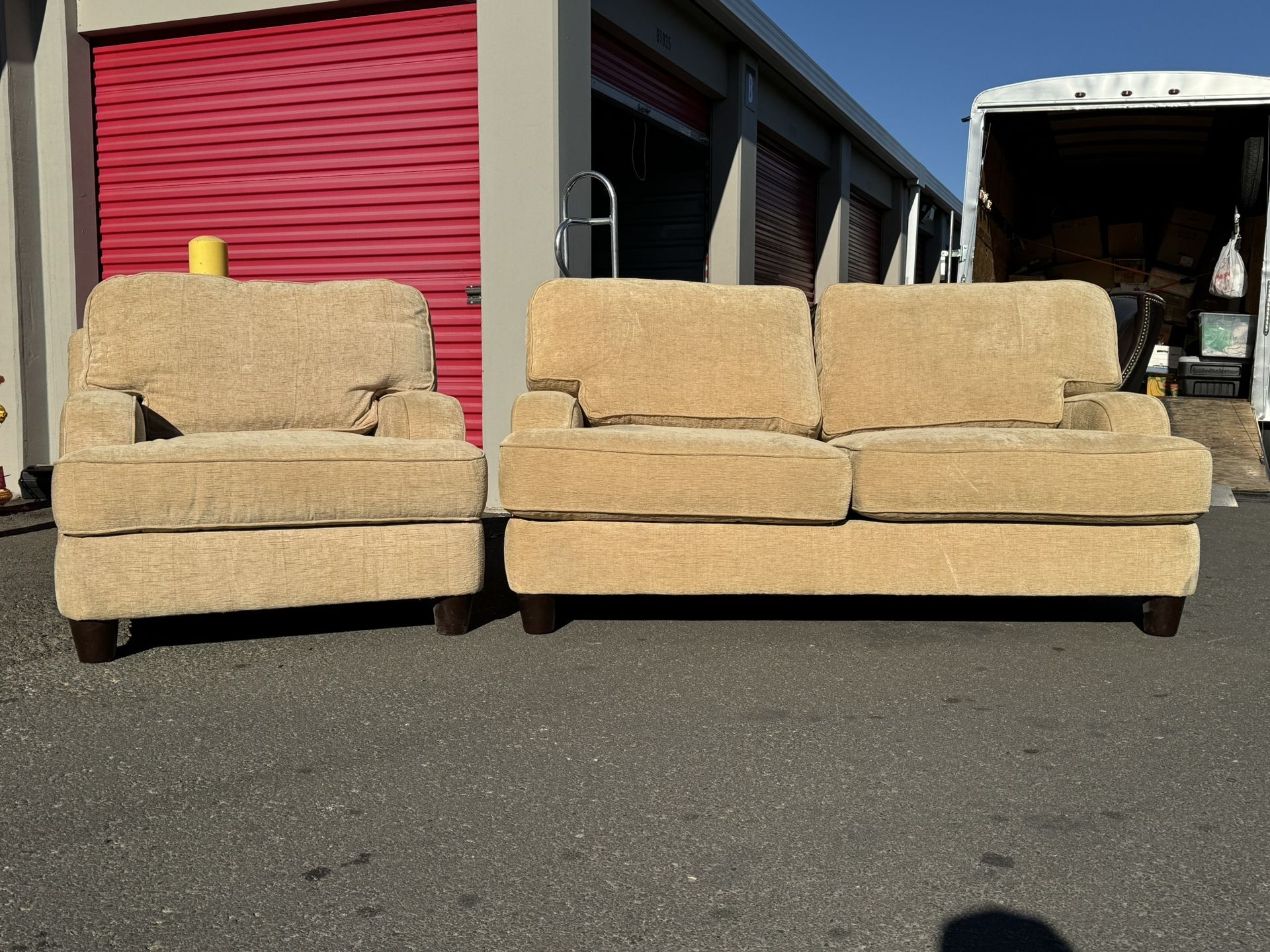 Rare Bernhardt Sofa Set Of 2